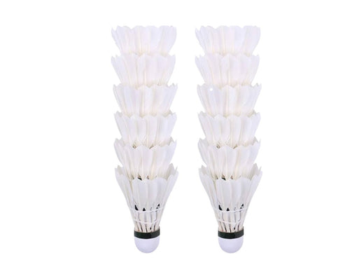 Badminton Shuttlecocks (Set of 12)