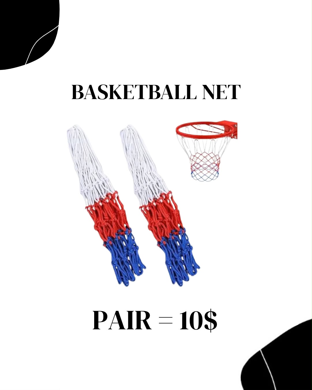 Basketball Net (Pair)