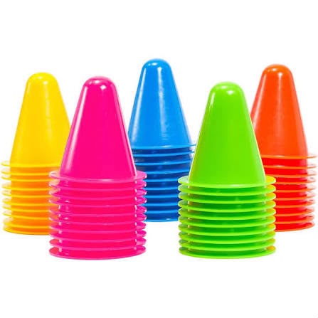 Mini Cones 8cm (Set of 10)